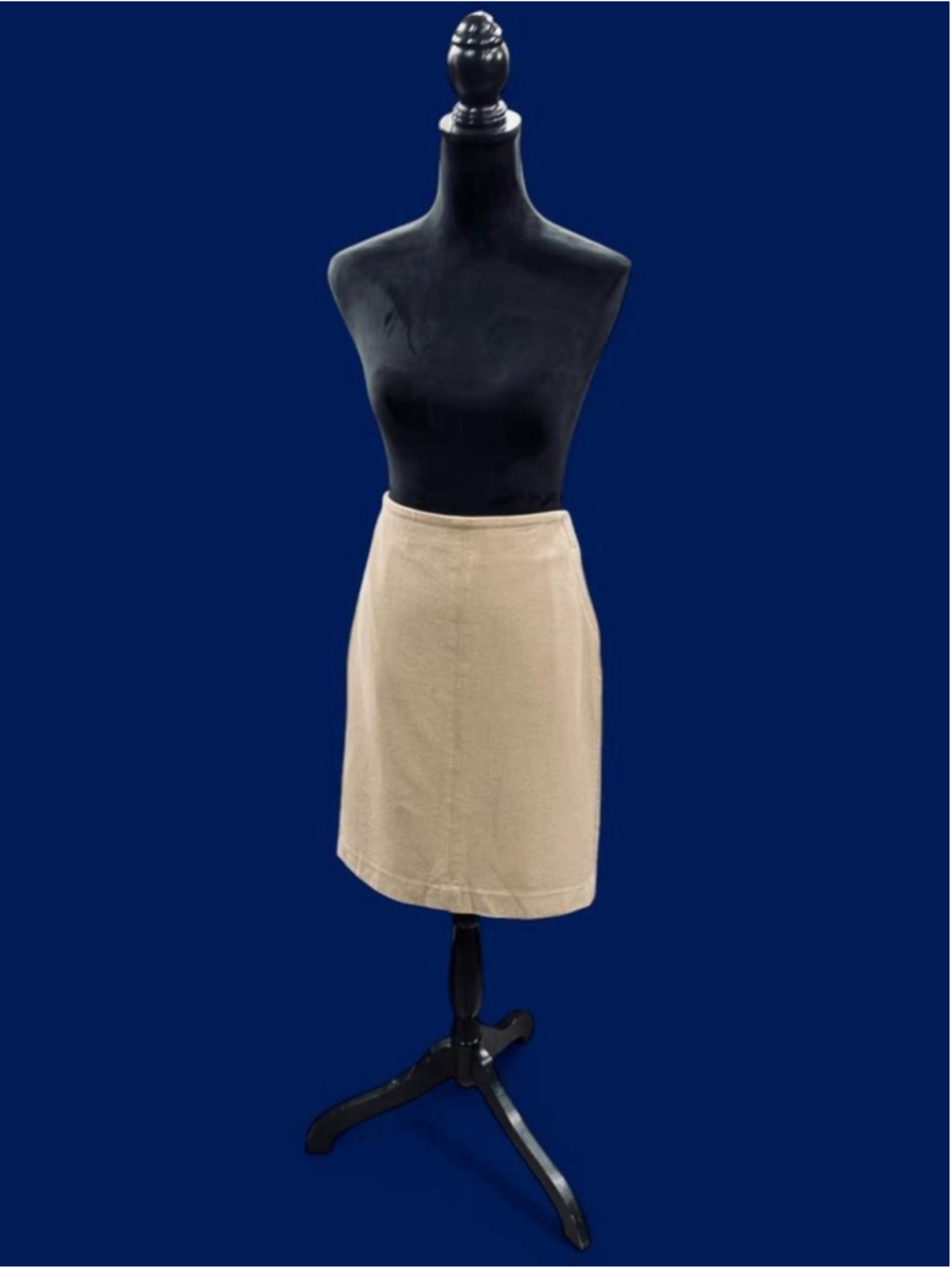 LOFT Tan Beige Pencil Skirt Women’s Size 10 Lined Stretch Career Workwear